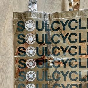 SOULCYCLE SILVER TOTE
